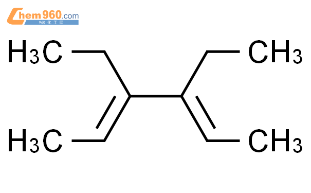 (2E,4E)-3,4-二乙基-2,4-己二烯结构式