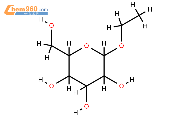 乙基葡糖苷结构式