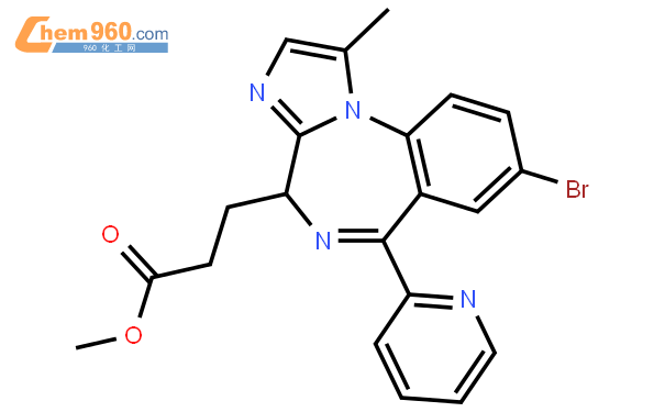 瑞马唑仑结构式