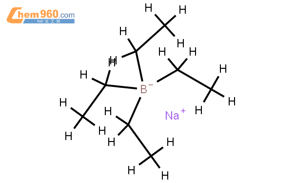 四乙基硼酸钠-d20结构式