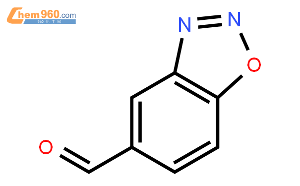 苯並惡二唑-5-甲醛結構式