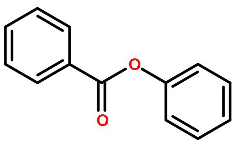 苯甲酸苯酯結構式圖片|93-99-2結構式圖片