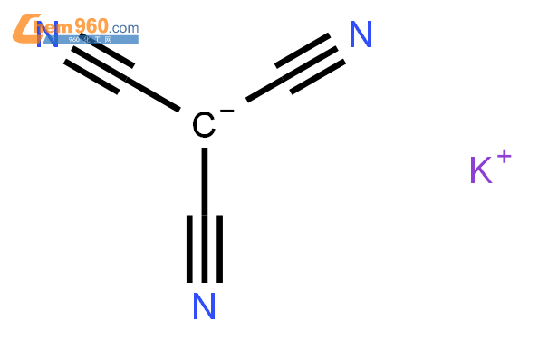 三氰基甲烷化鉀結構式