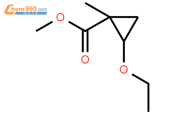 (9ci)-2-乙氧基-1-甲基環丙烷羧酸甲酯strukturna slika|344354-79-6