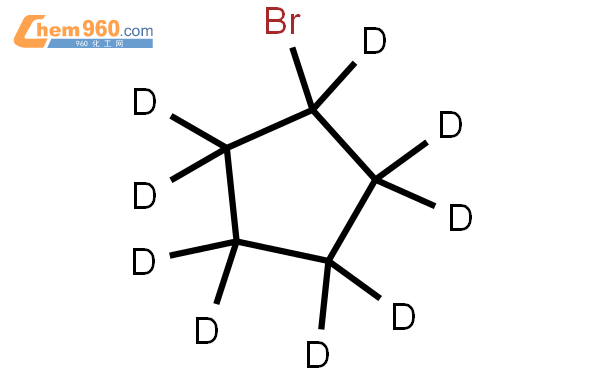 溴代環戊烷-d9氘代內標結構式