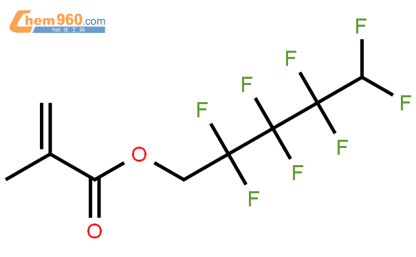 甲基丙烯酸八氟戊酯結構式