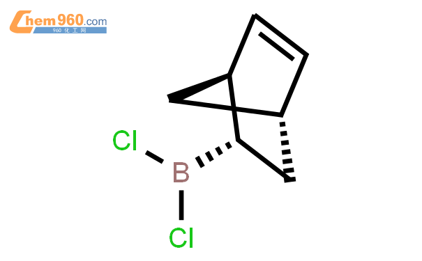1-5-庚烯-2-基二氯-硼烷结构式