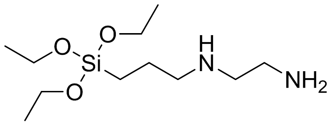 n-(3-三乙氧基硅基丙基)乙二胺結構式圖片|5089-72-5結構式圖片