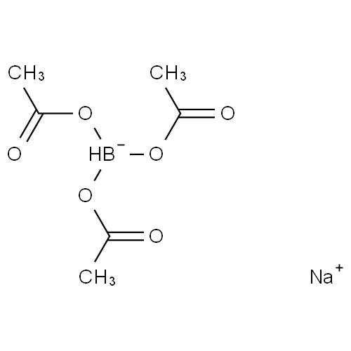 三乙酰氧基硼氢化钠结构式图片