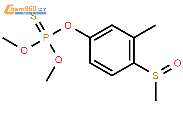 倍硫磷亚砜结构式