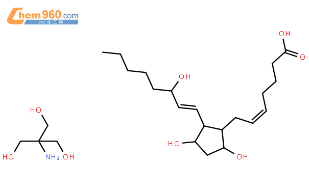 地诺前列素氨丁三醇结构式