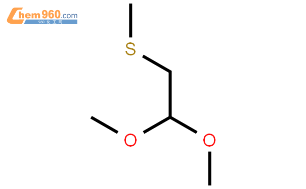 1,1-二甲氧基-2-(甲硫基)乙烷結構式