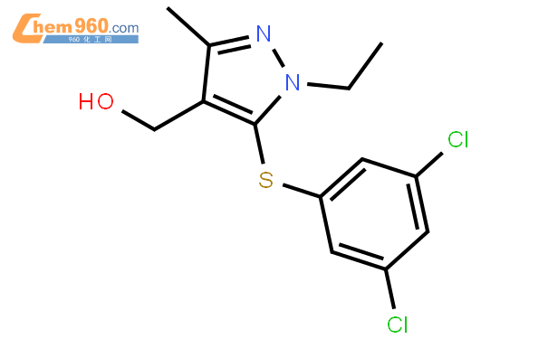 412327-42-5「1h-pyrazole-4-methanol 5(3,5-dichlorophenyl)thio