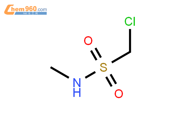 1-氯-n-甲基甲烷磺酰胺結構式
