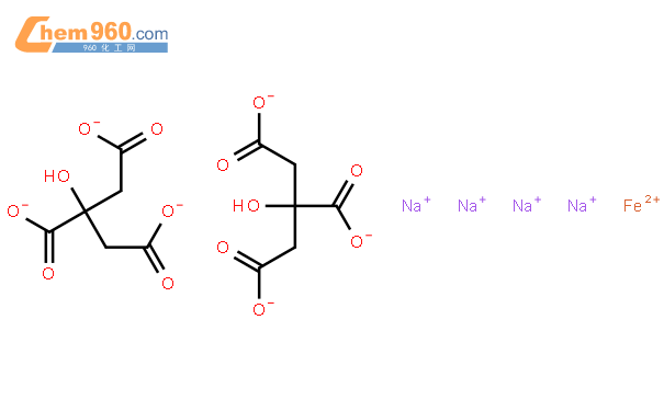 柠檬酸钠结构式图片