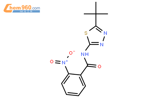 n(5-tert-butyl-1,3,4-thiadiazol-2-yl-2-nitrobenzamide 432522