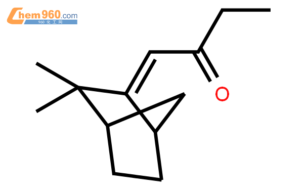 (9ci)-1-(3,3-二甲基雙環[2.2.1]庚-2-基)-2-丁酮結構式