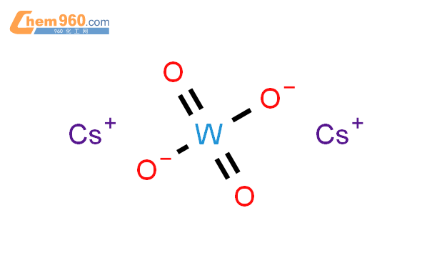 氧化钨铯结构式