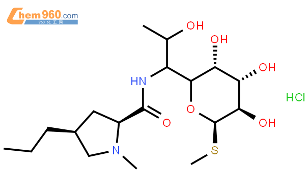 盐酸林可霉素结构式图片|859-18-7结构式图片