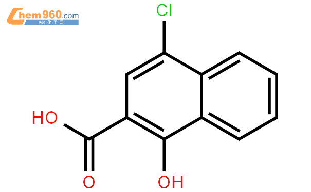 5409-15-4/4-氯-1-羟基萘-2-甲酸中英文名/分子式/结构式 960化工