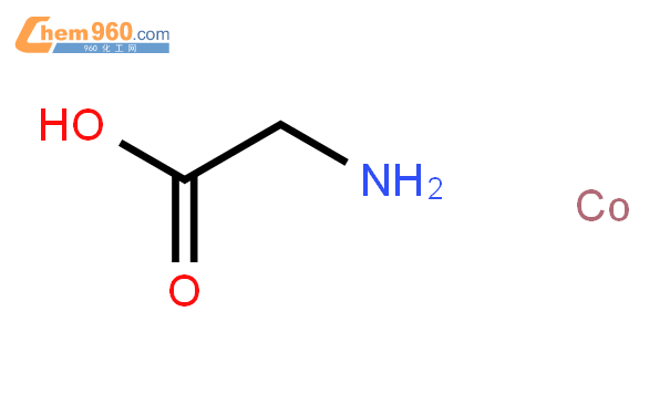 2-氨基乙酸;鈷結構式