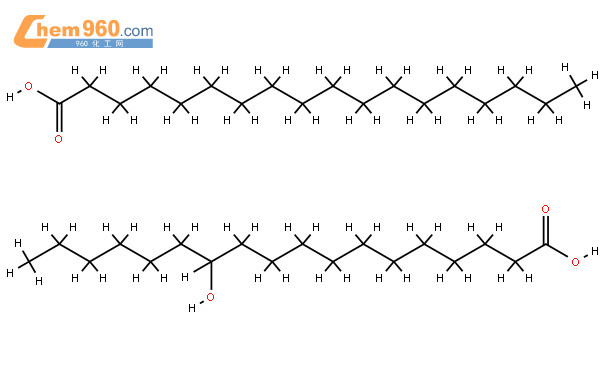 聚羟基硬脂酸结构式