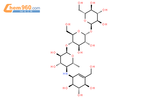阿卡波糖杂质c结构式