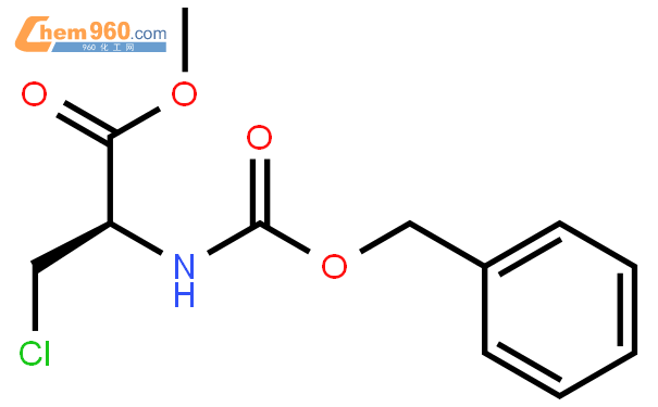 n-(苄氧羰基)-l-beta-氯丙氨酸甲酯結構式圖片|62107-38-4結構式圖片