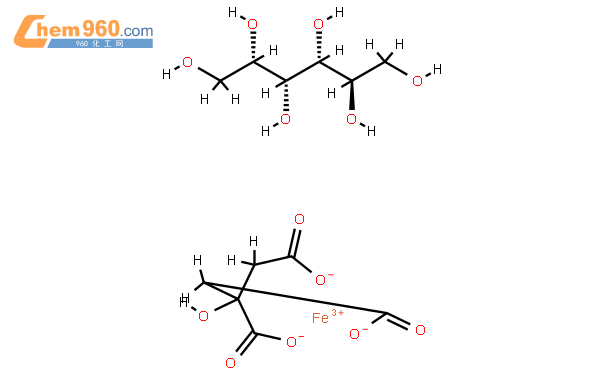 山梨醇鐵結構式