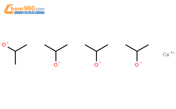 異丙醇鈰結構式