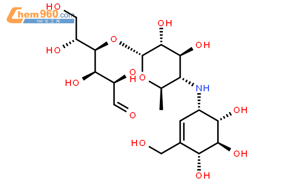 阿卡波糖杂质d结构式
