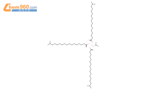 異硬脂酸異丙醇酯鈦絡合物結構式