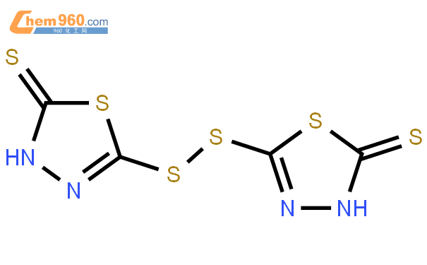双二巯基噻二唑结构式
