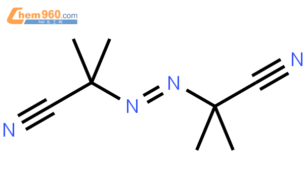 偶氮二异丁腈结构式