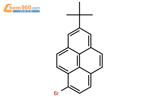 1溴7叔丁基芘结构式