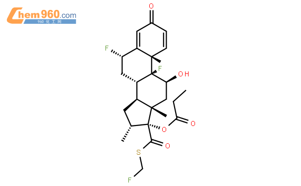 80474 14 2丙酸氟替卡松cas号80474 14 2丙酸氟替卡松中英文名分子式结构式 960化工网 0563