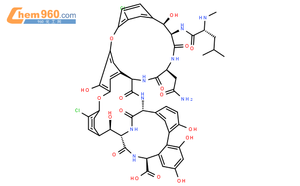 万古霉素杂质结构式,万古霉素杂质化学式 960化工网