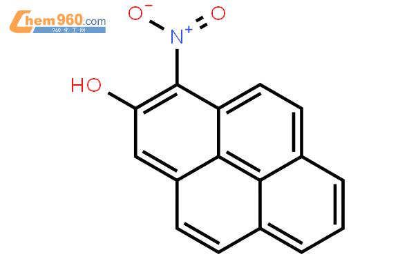 2-pyrenol 1-nitro-结构式