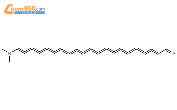 16,17,18,19,20-heneicosanonadecaenal, 21-(dimethylamino)-結構式