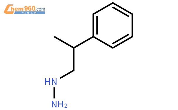 (2-苯基丙基-肼结构式