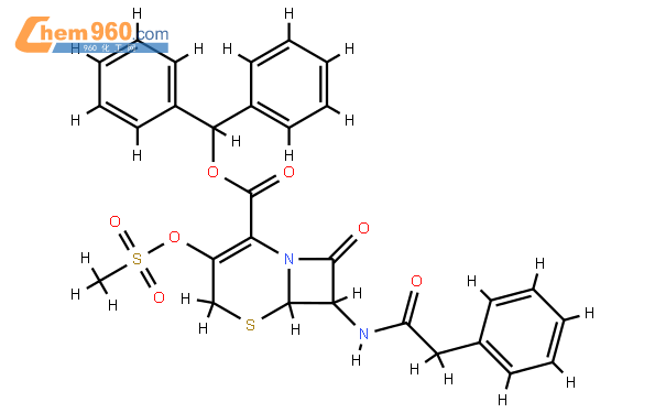 頭孢布烯相關雜質5結構式