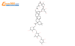 土贝母苷甲结构式图片|102040-03-9结构式图片