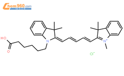 Cy5羧酸结构式图片|1032678-07-1结构式图片