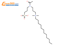 铵磺酸甜菜碱-3结构式图片|103683-20-1结构式图片