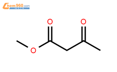 乙酰乙酸甲酯结构式图片|105-45-3结构式图片