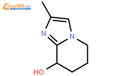 5,6,7,8-四氢-2-甲基-咪唑并[1,2-A]吡啶-8-醇结构式图片|110206-58-1结构式图片