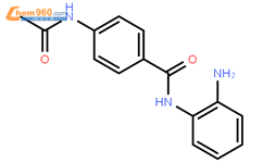 4-乙酰氨基-N-(2’-氨基苯基)-苯甲酰胺结构式图片|112522-64-2结构式图片