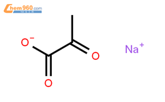 丙酮酸钠结构式图片|113-24-6结构式图片