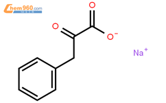 苯丙酮酸钠结构式图片|114-76-1结构式图片