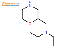 二乙基吗啉-2-甲胺结构式图片|122894-66-0结构式图片